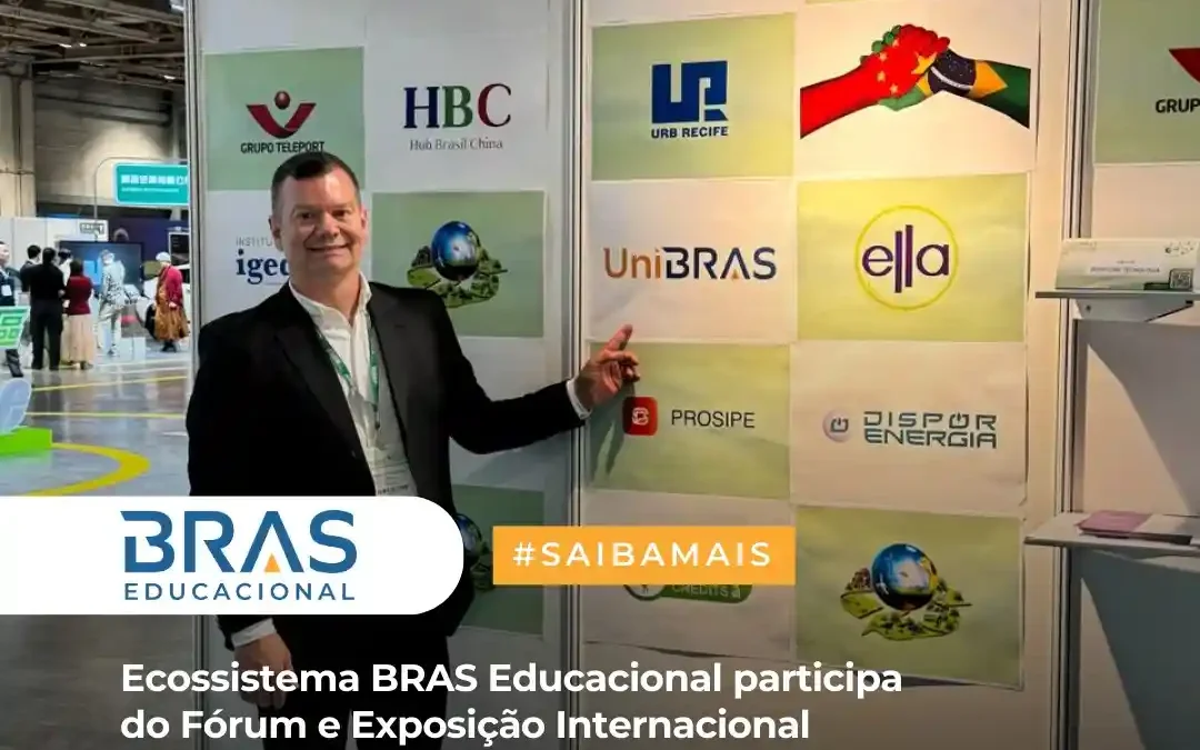 Ecossistema BRAS Educacional participa do Fórum e Exposição Internacional de Cooperação Ambiental de Macau (MIECF 2024)