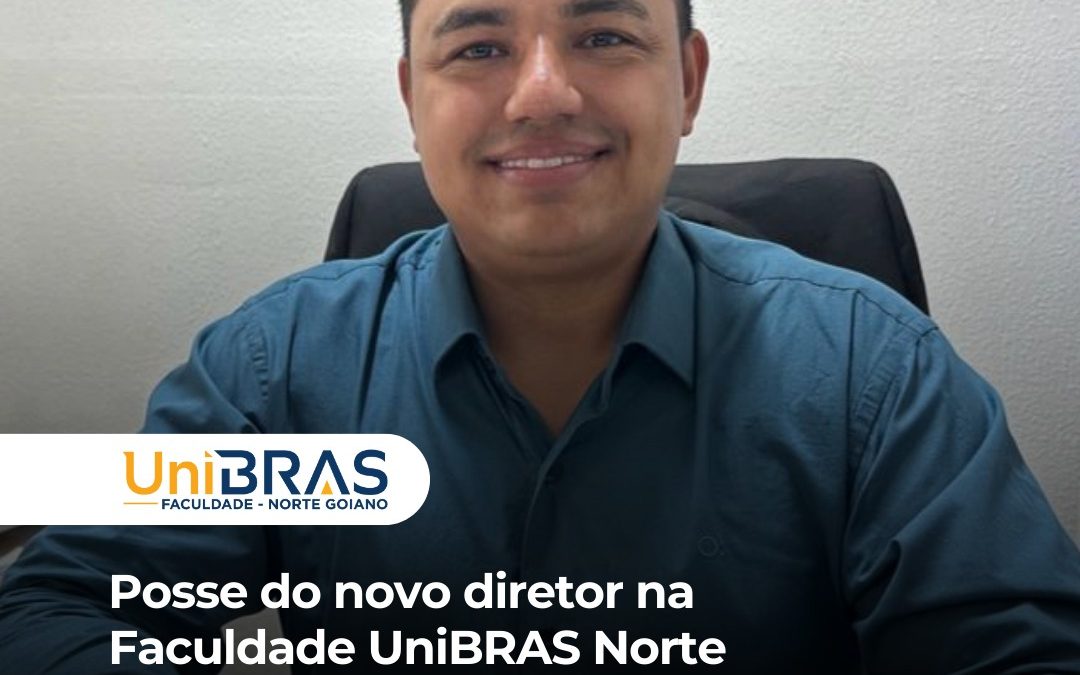 Posse do novo diretor na Faculdade UniBRAS Norte Goiano: Profº Alex Fernandes