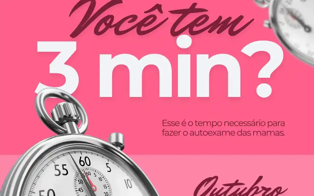 Outubro Rosa: cuidar de si é um ato de amor